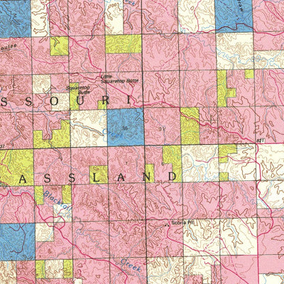 Grassy Butte, ND - BLM Surface Mgmt. Preview 2