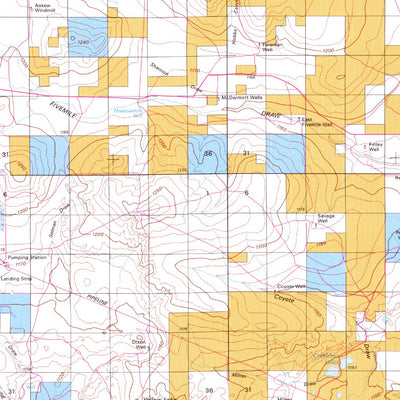 Salt Creek, NM - BLM Surface Mgmt. Preview 2