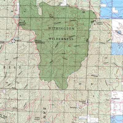 San Mateo Mountains, NM - BLM Surface Mgmt. Preview 3