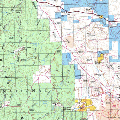 Silver City, NM - BLM Surface Mgmt. Preview 2