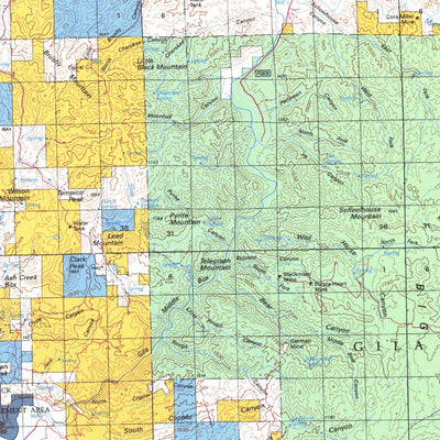 Silver City, NM - BLM Surface Mgmt. Preview 3