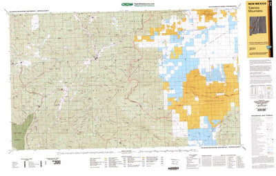 Tularosa Mountains, NM - BLM Surface Mgmt. Preview 1