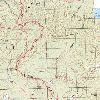Tularosa Mountains, NM - BLM Surface Mgmt. Preview 2