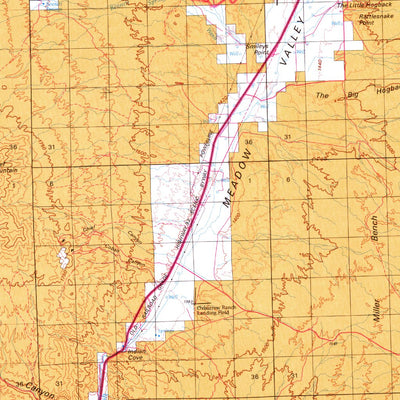 Caliente, NV - BLM Surface Mgmt. Preview 2