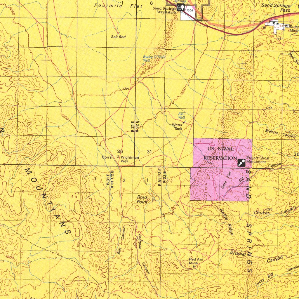 Fallon, NV - BLM Surface Mgmt. Map by Digital Data Services, Inc ...