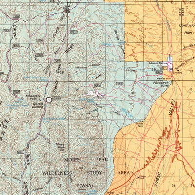Mount Jefferson, NV - BLM Surface Mgmt. Preview 3