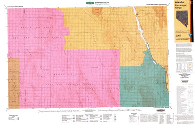Pahranagat Range, NV - BLM Surface Mgmt. Preview 1