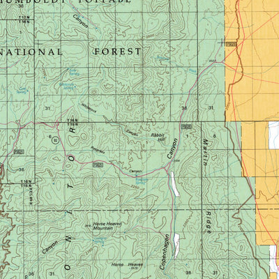 Summit Mountain, NV - BLM Surface Mgmt. Preview 2