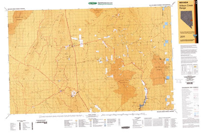 Wilson Creek Range, NV - BLM Surface Mgmt. Preview 1