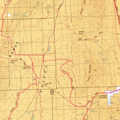 Wilson Creek Range, NV - BLM Surface Mgmt. Preview 3