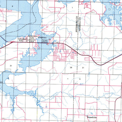 Eufaula, OK - BLM Surface Mgmt. Preview 2