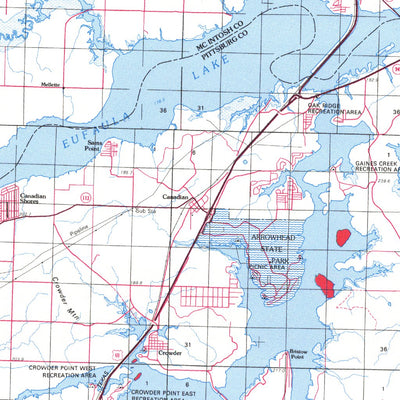 Eufaula, OK - BLM Surface Mgmt. Preview 3