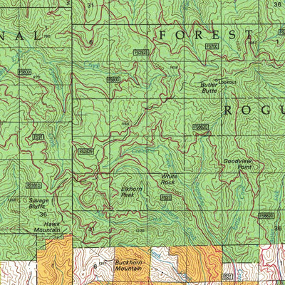 Crater Lake, OR - BLM Surface Mgmt. Preview 3