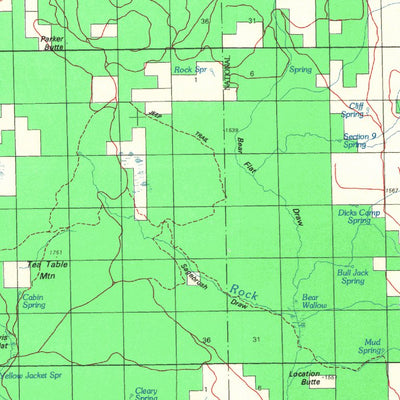 Crescent, OR - BLM Surface Mgmt. Preview 2
