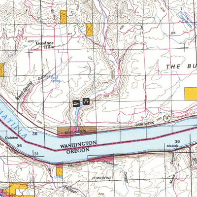 Goldendale, OR - BLM Surface Mgmt. Preview 2