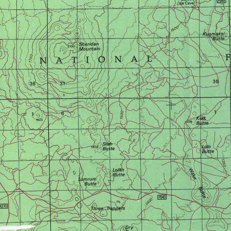 La Pine, OR - BLM Surface Mgmt. Map by Digital Data Services, Inc ...