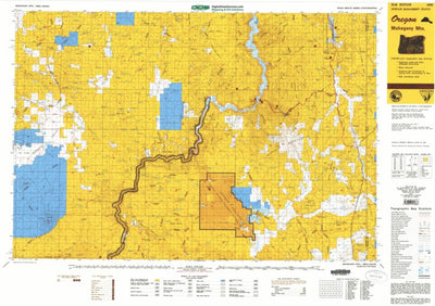 Mahogany Mountain, OR - BLM Surface Mgmt. Preview 1