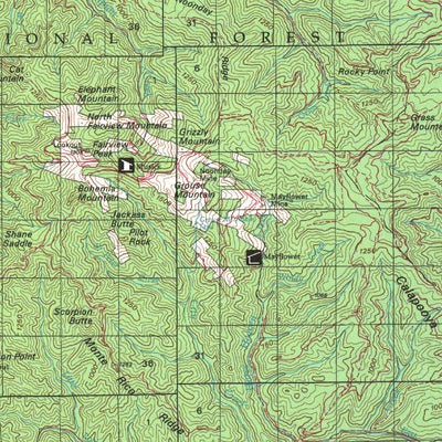 Oakridge, OR - BLM Surface Mgmt. Preview 3