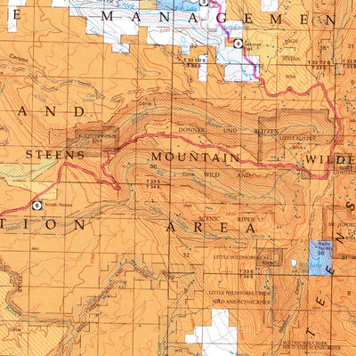 Steens Mountain, OR - BLM Surface Mgmt. Preview 3