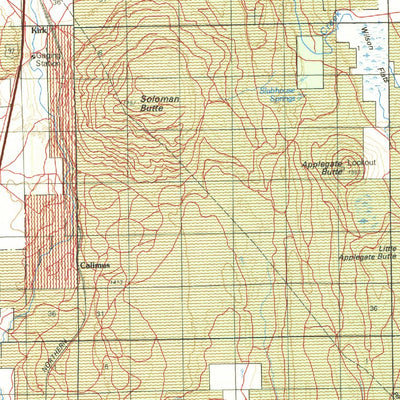 Williamson River, OR - BLM Surface Mgmt. Preview 3