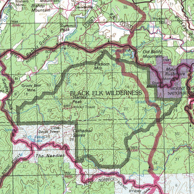 Mount Rushmore, SD - BLM Surface Mgmt. Preview 3