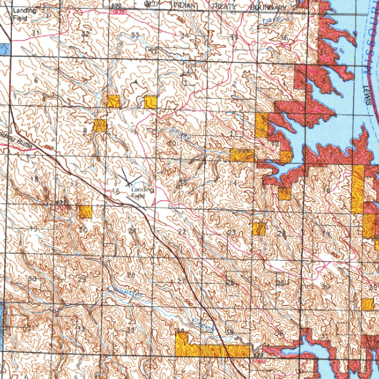 Onida Map Onida, SD - BLM Surface Mgmt. Map by Digital Data Services, Inc ...