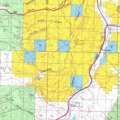 Panguitch, UT - BLM Surface Mgmt. Preview 2
