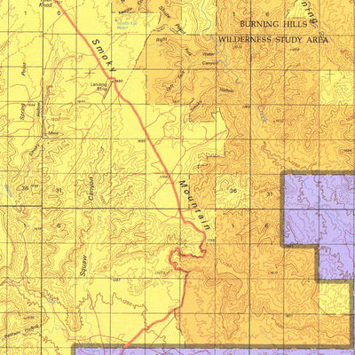 Smoky Mountain, UT - BLM Surface Mgmt. Preview 2