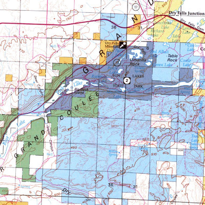 Banks Lake, WA - BLM Surface Mgmt. Preview 3