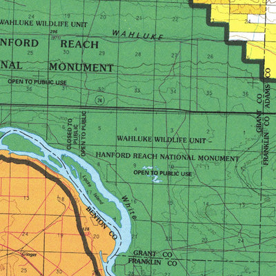 Priest Rapids, WA - BLM Surface Mgmt. Preview 2