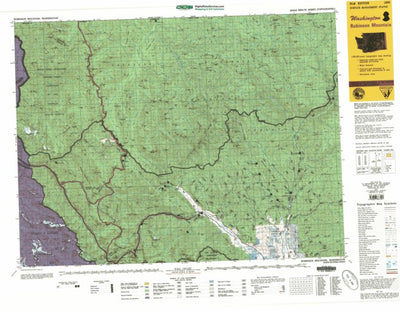 Robinson Mountain, WA - BLM Surface Mgmt. Preview 1