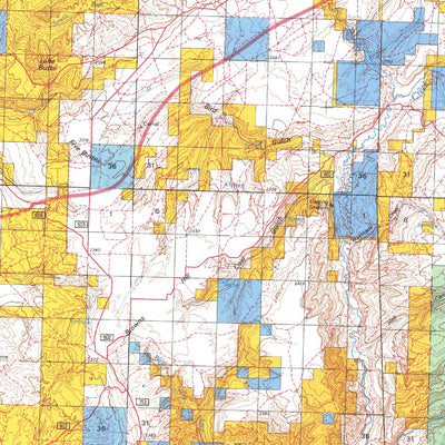 Baggs, WY - BLM Surface Mgmt. Preview 2