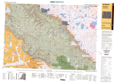 Burgess Junction, WY - BLM Surface Mgmt. Preview 1