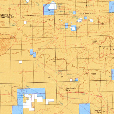 South Pass, WY - BLM Surface Mgmt. Preview 2