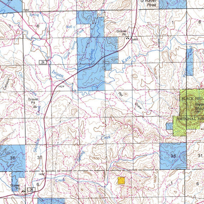 Sundance, WY - BLM Surface Mgmt. Preview 2