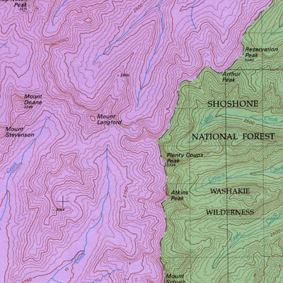 Yellowstone National P. South, WY - BLM Surface Mgmt. Preview 3