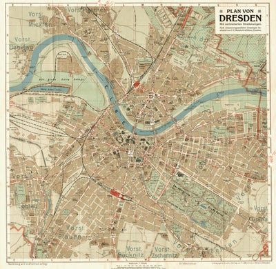 Dresden City Map [1910-1911] Preview 1
