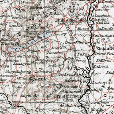 Railway Map of Austria-Hungary in 1910 Preview 2