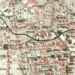 Berlin City Map With Tramway and S-Bahn Network, 1902 Preview 2