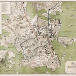 Helsinki (Helsingfors) City Map, 1898 Preview 1