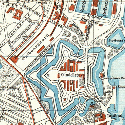Copenhagen City Map, 1910 Preview 3