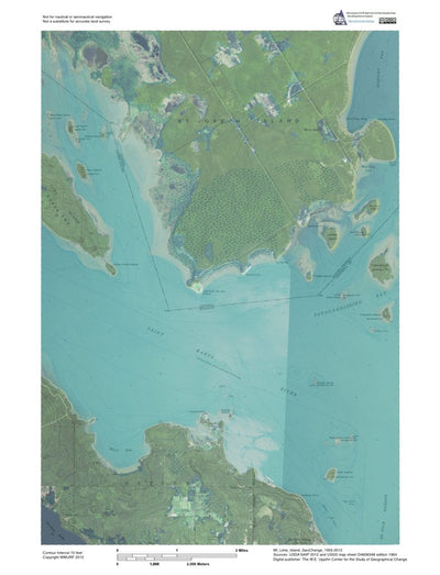 MI-Lime Island: GeoChange 1955 2012 Preview 1