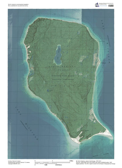 MI-North Manitou Island: GeoChange 1997-2012 Preview 1