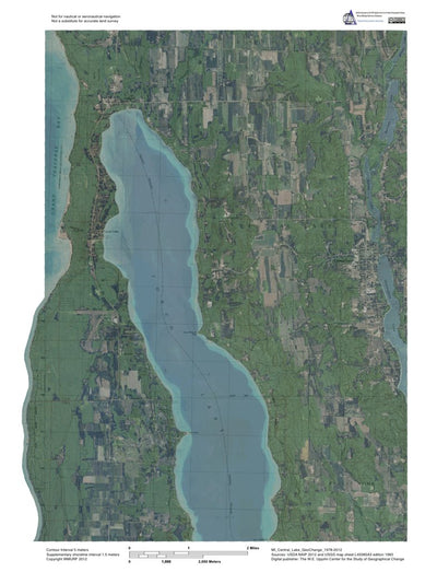MI-Central Lake: GeoChange 1978-2012 Preview 1