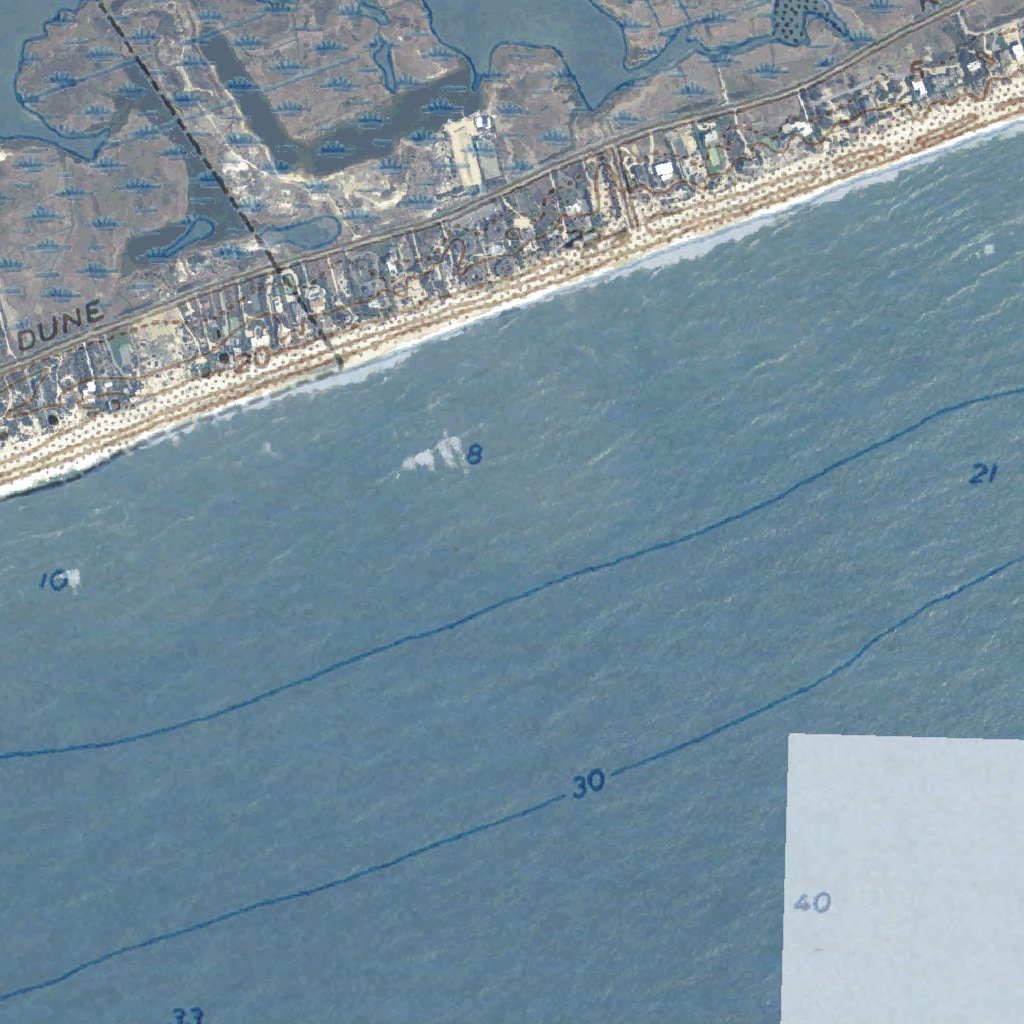 NY-Quogue: GeoChange 1954-2011 Map by Western Michigan University ...