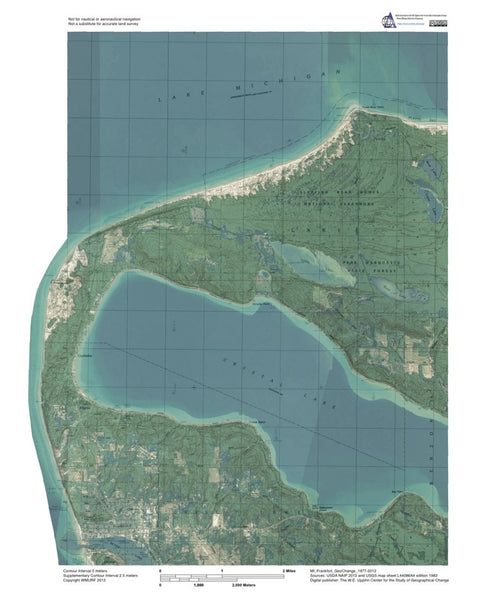 MI-Frankfort: GeoChange 1977-2012 Preview 1