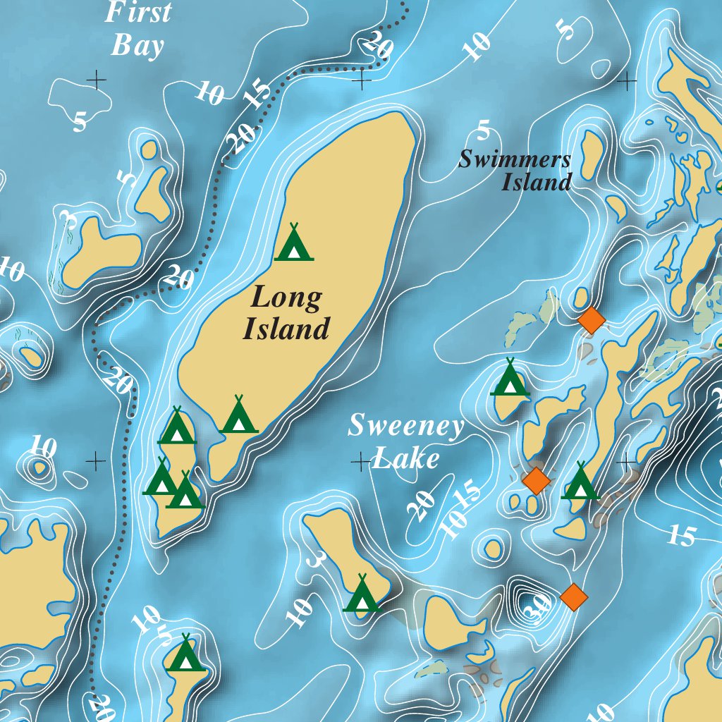 Turtle Flambeau Flowage Map By Mapping Specialists Ltd Avenza Maps 8089