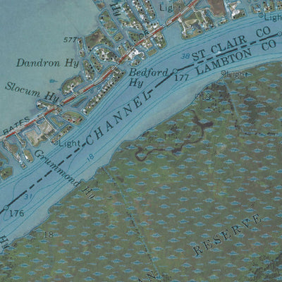 MI-ONT-St. Clair Flats: GeoChange 1937-2012 Preview 3