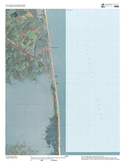 DE-Rehoboth Beach: GeoChange 1981-2010 Preview 1