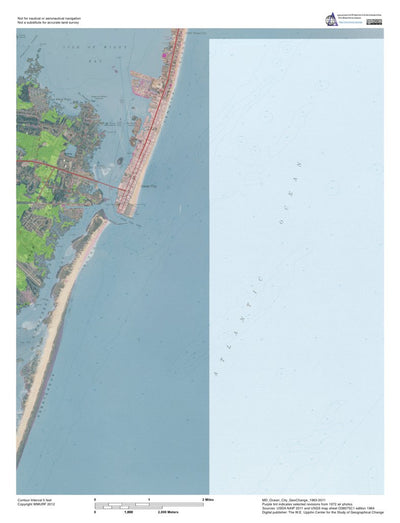 MD-Ocean City: GeoChange 1963-2011 Preview 1